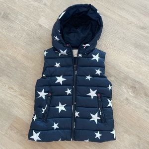 Zara Girls Puffer Vest